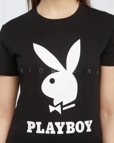 John Richmond Shirt "Playboy Crystal"