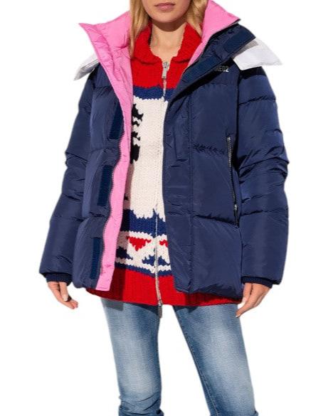 Dsquared 2 Woman Jacke PINK/BLUE