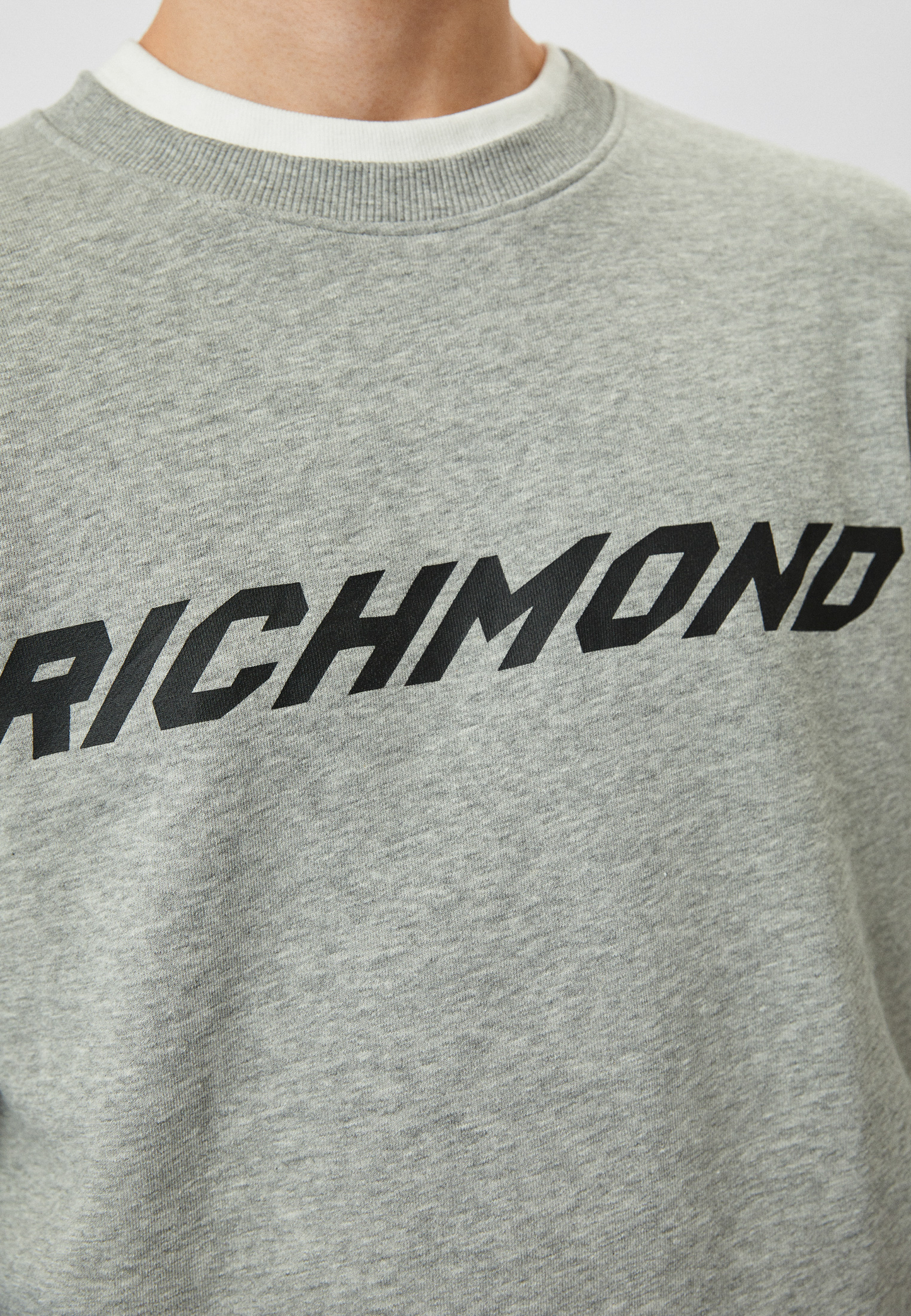 John Richmond Sweater "Grey Logo"