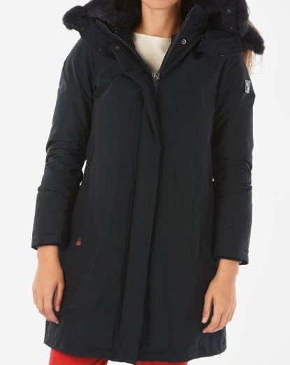 Woolrich Jacke Navy Fur