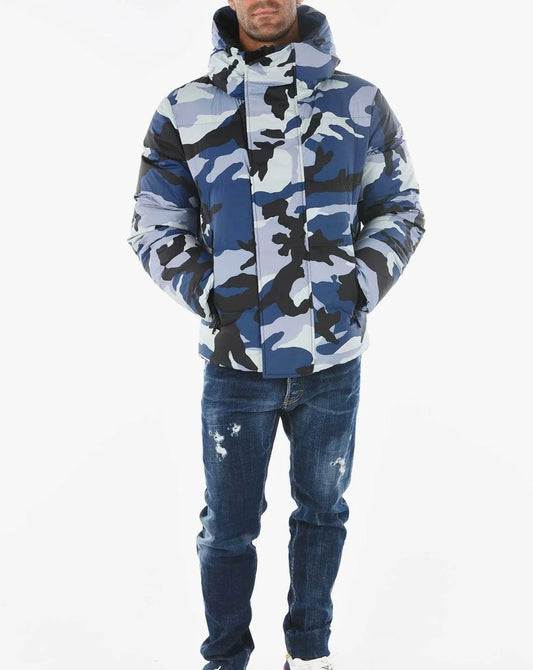 Dsquared 2 Jacket Camouflage Blue