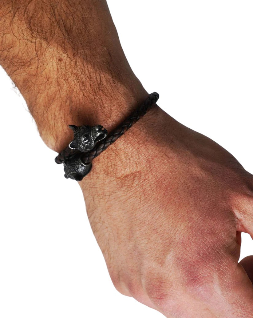 Takeshy Kurosawa Armband Black Wolf