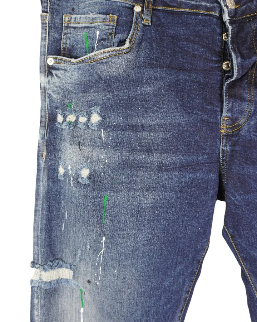 Jeans INTLC Green Dots