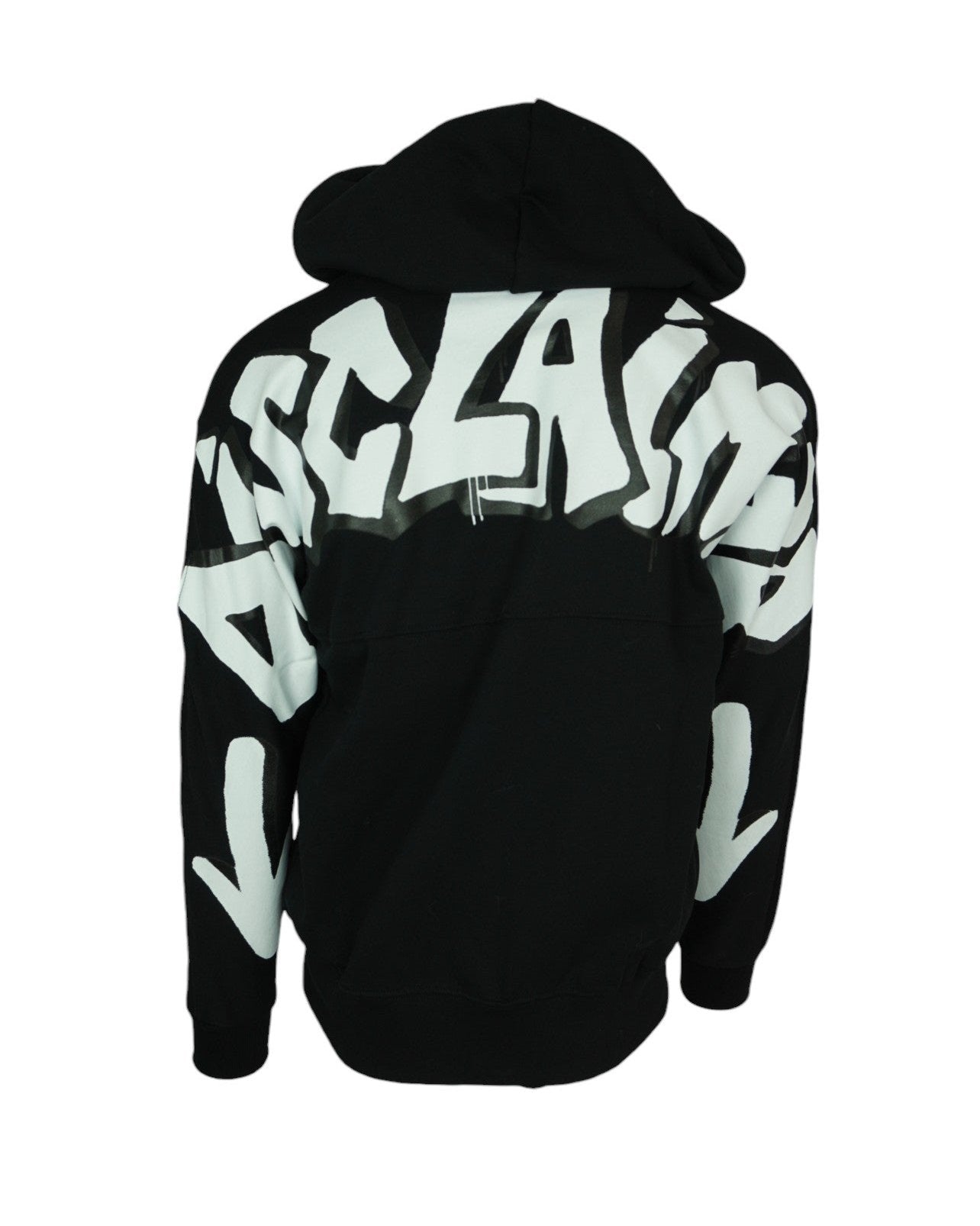 Disclaimer Zip Hoodie "BLK Logo"