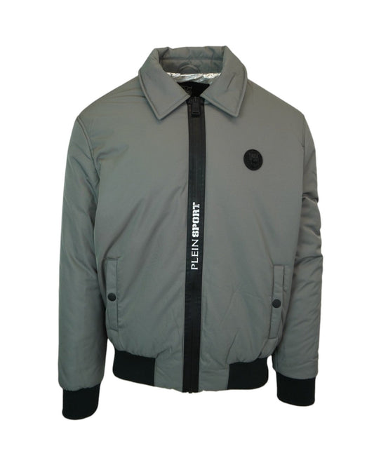 Plein Sport College Jacke "Silver"