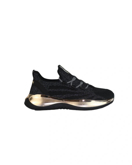 Zenobi Firenze Sneakers Black/ Gold