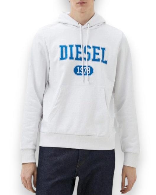 Diesel Hoodie "White College"