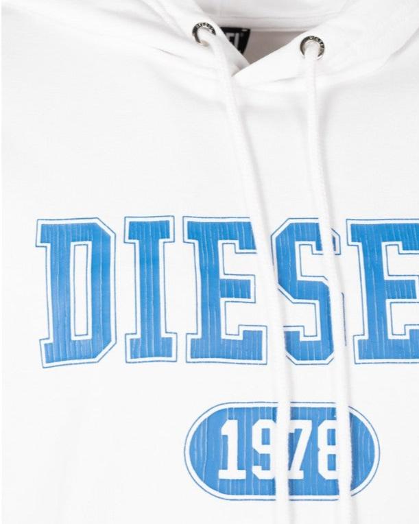 Diesel Hoodie "White College"