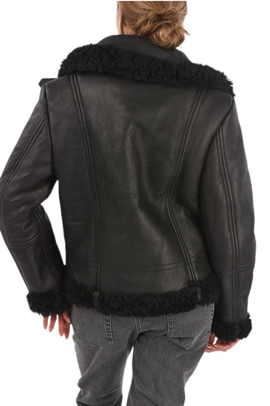 Diesel Lederjacke Woman Winter