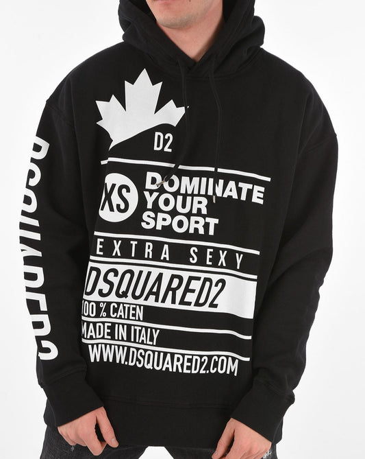 Dsquared Hoodie Black/White