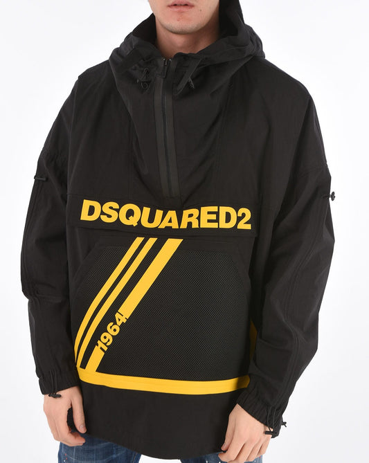 Dsquared 2 Windbreaker Black/Yellow