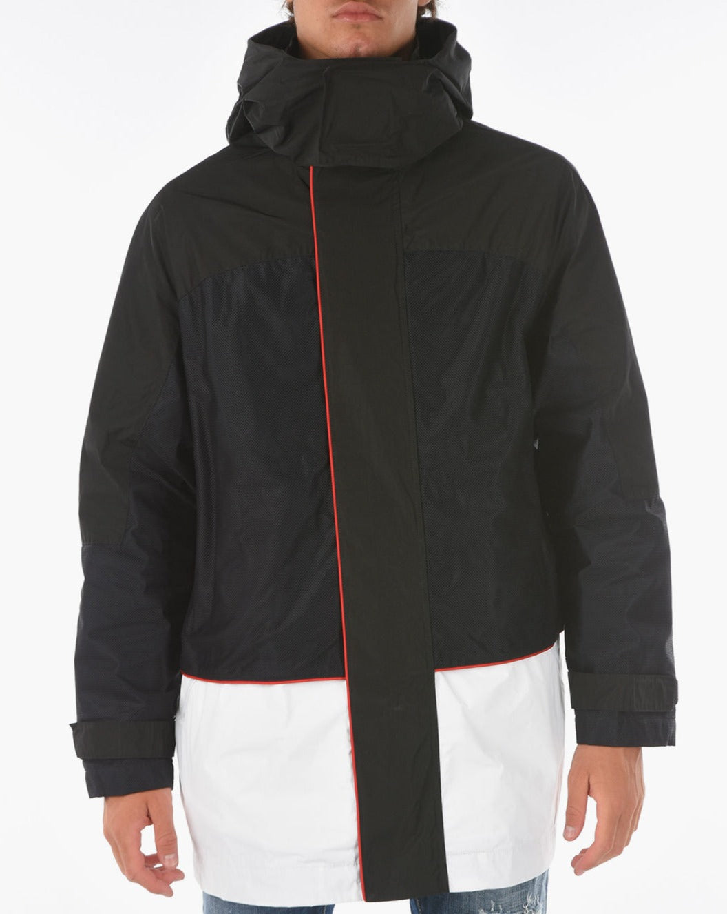 Dsquared 2 Windbreaker Black/White long