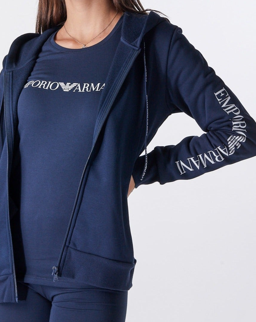 Emporio Armani Sweatjacket Navy Woman