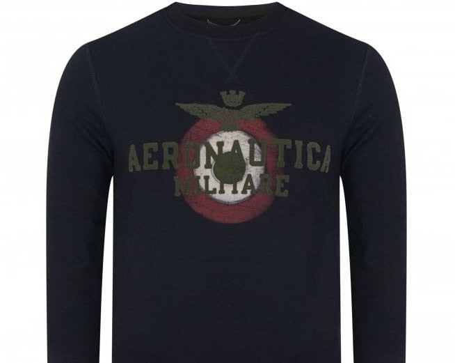 Aeronautica Militare Sweater Light Navy