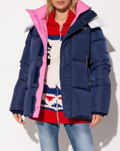 Dsquared 2 Woman Jacke PINK/BLUE