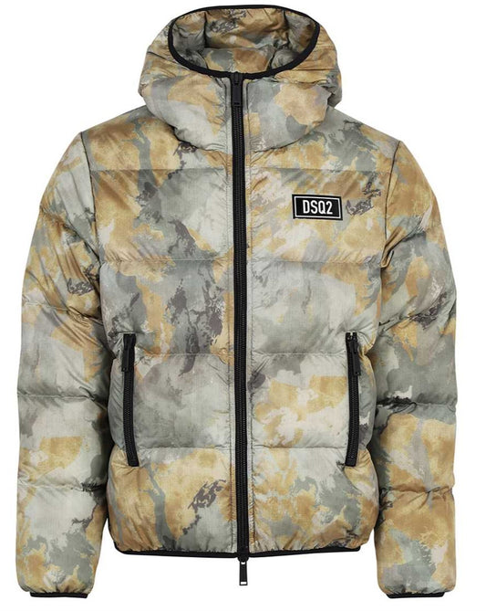 Dsquared 2 Jacke Camouflage Green