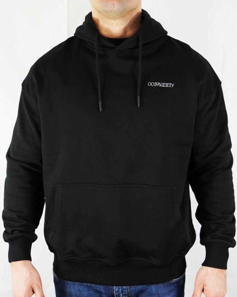 0039Society Hoodie Black