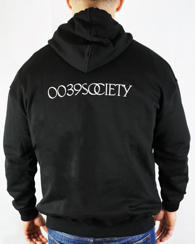 0039Society Hoodie Black