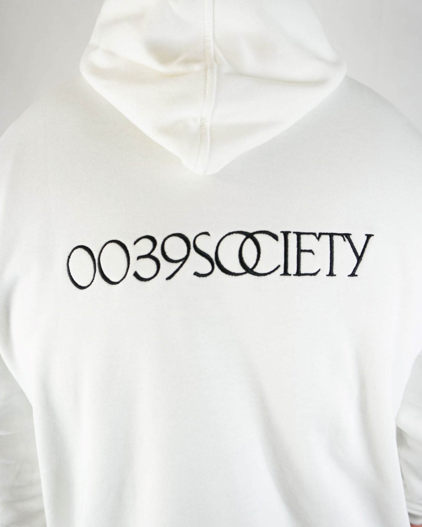 0039Society Hoodie White