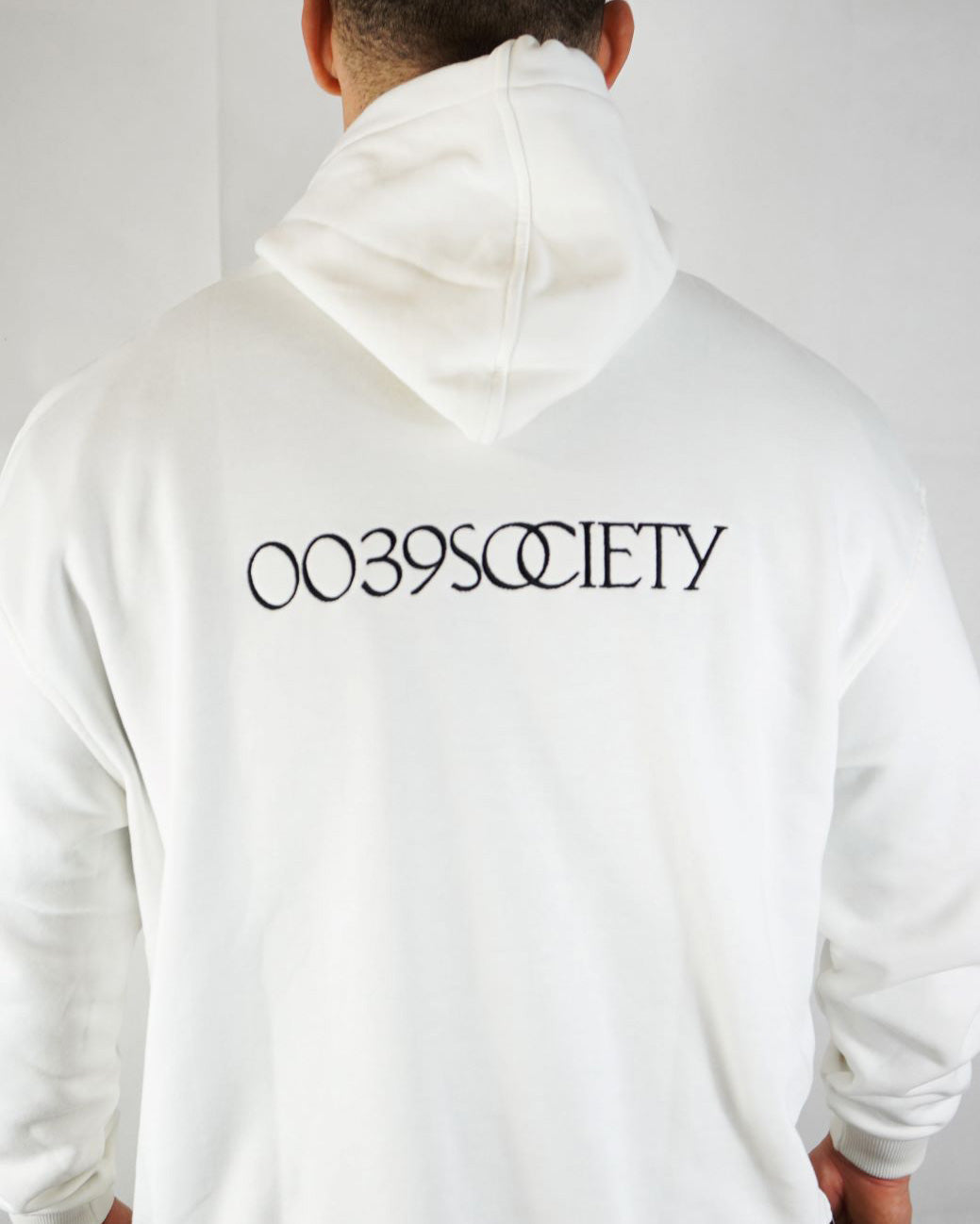 0039Society Hoodie White