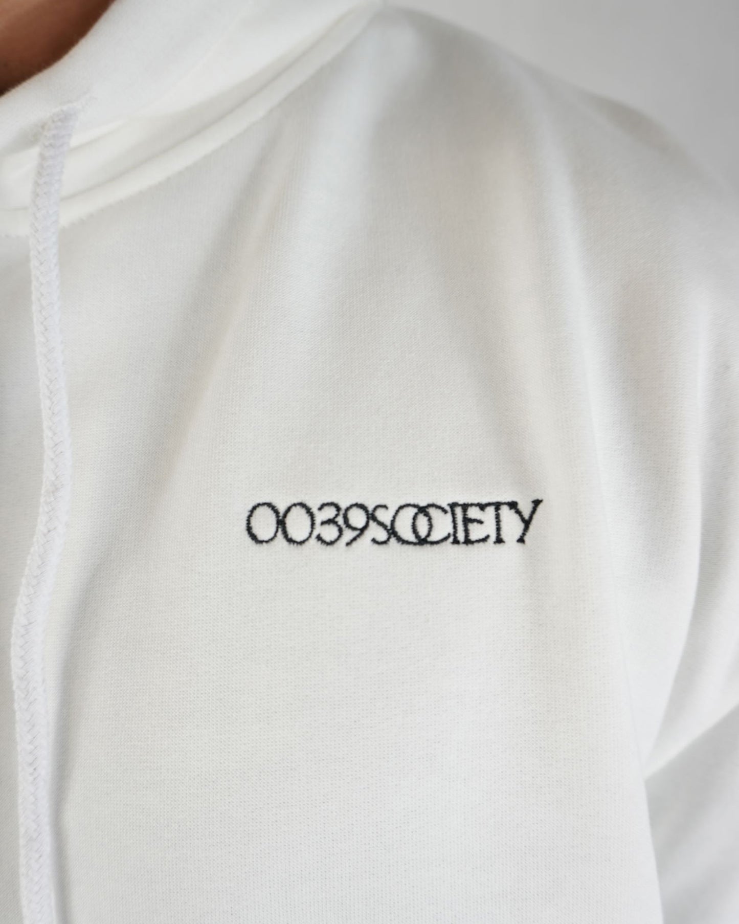 0039Society Hoodie White