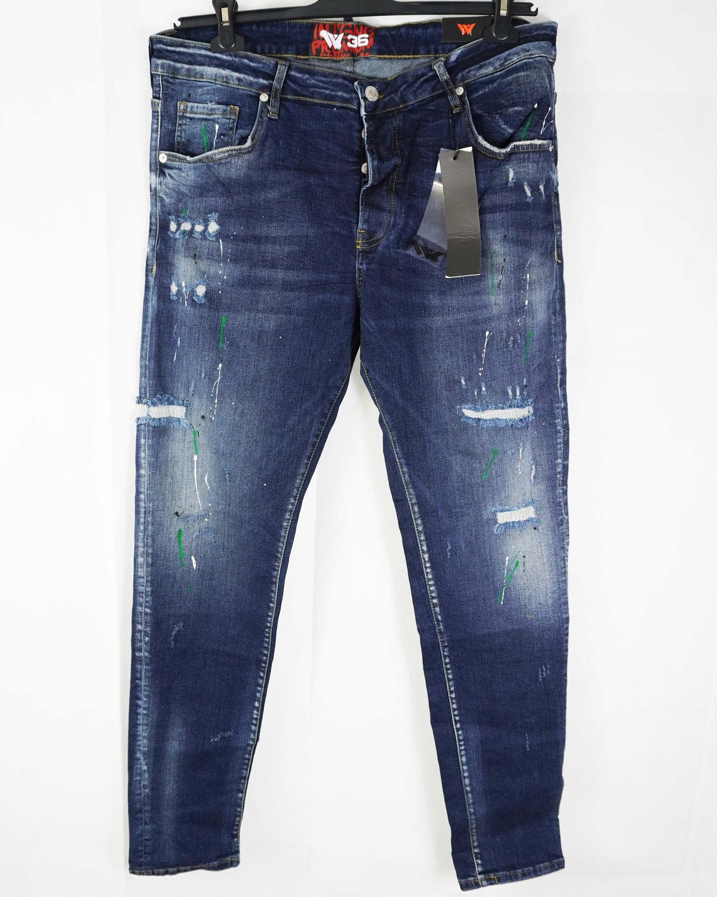 Jeans INTLC Green Dots