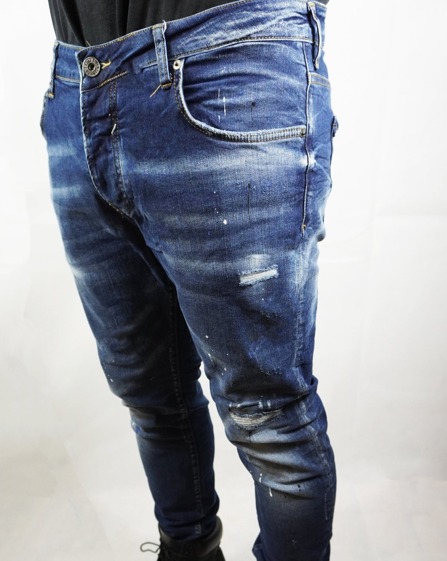 Jeans INTLC Blue Dots