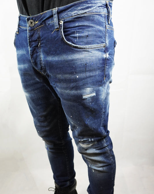 Jeans INTLC Blue Dots