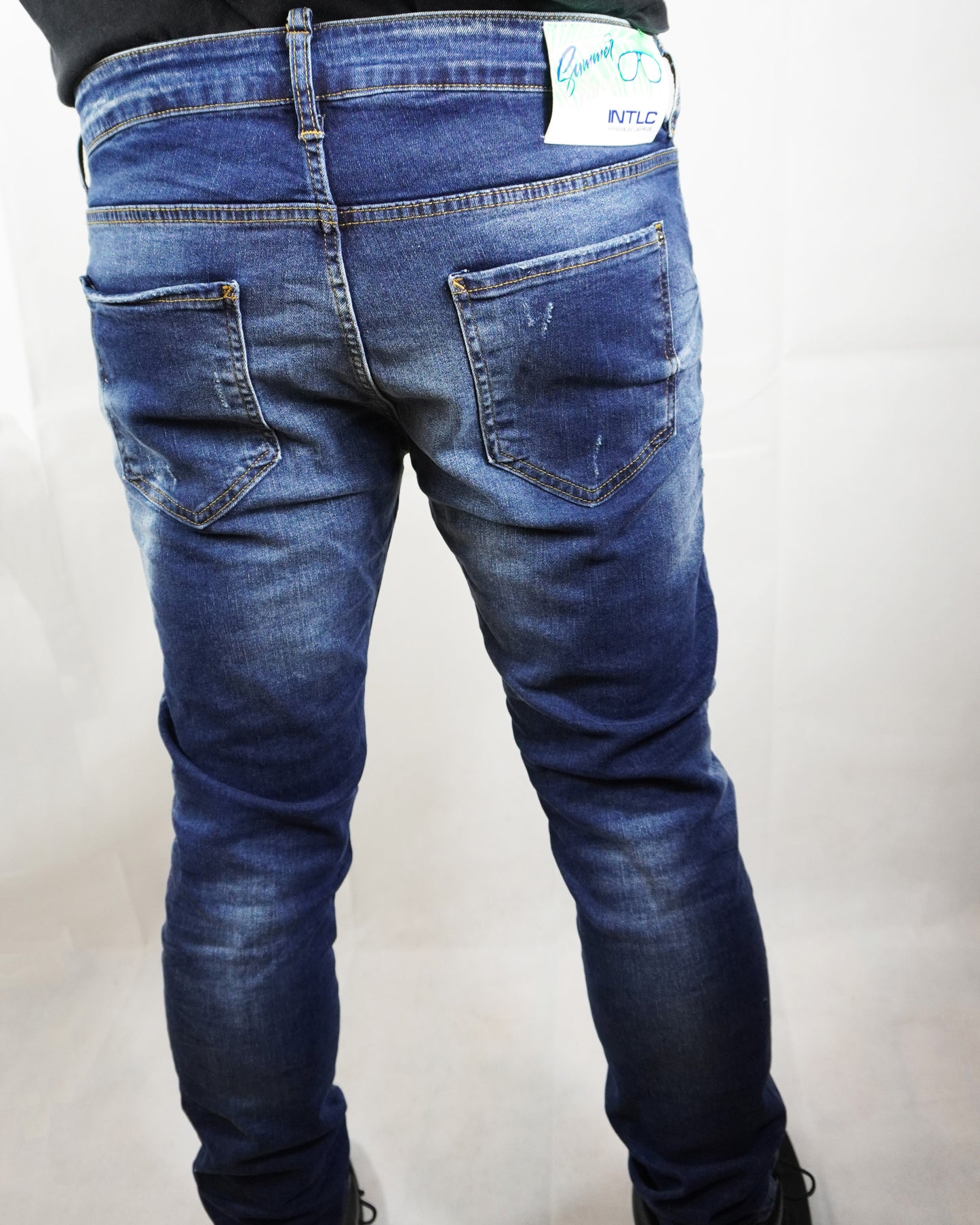 Jeans INTLC Blue Dots