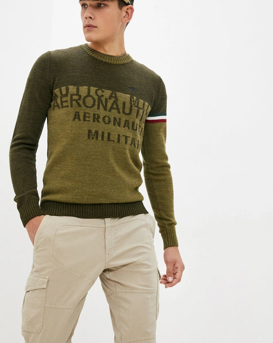 Aeronautica Militare Sweater Tricolore